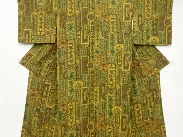 JAPANESE KIMONO / KOMON / GEOMETRIC